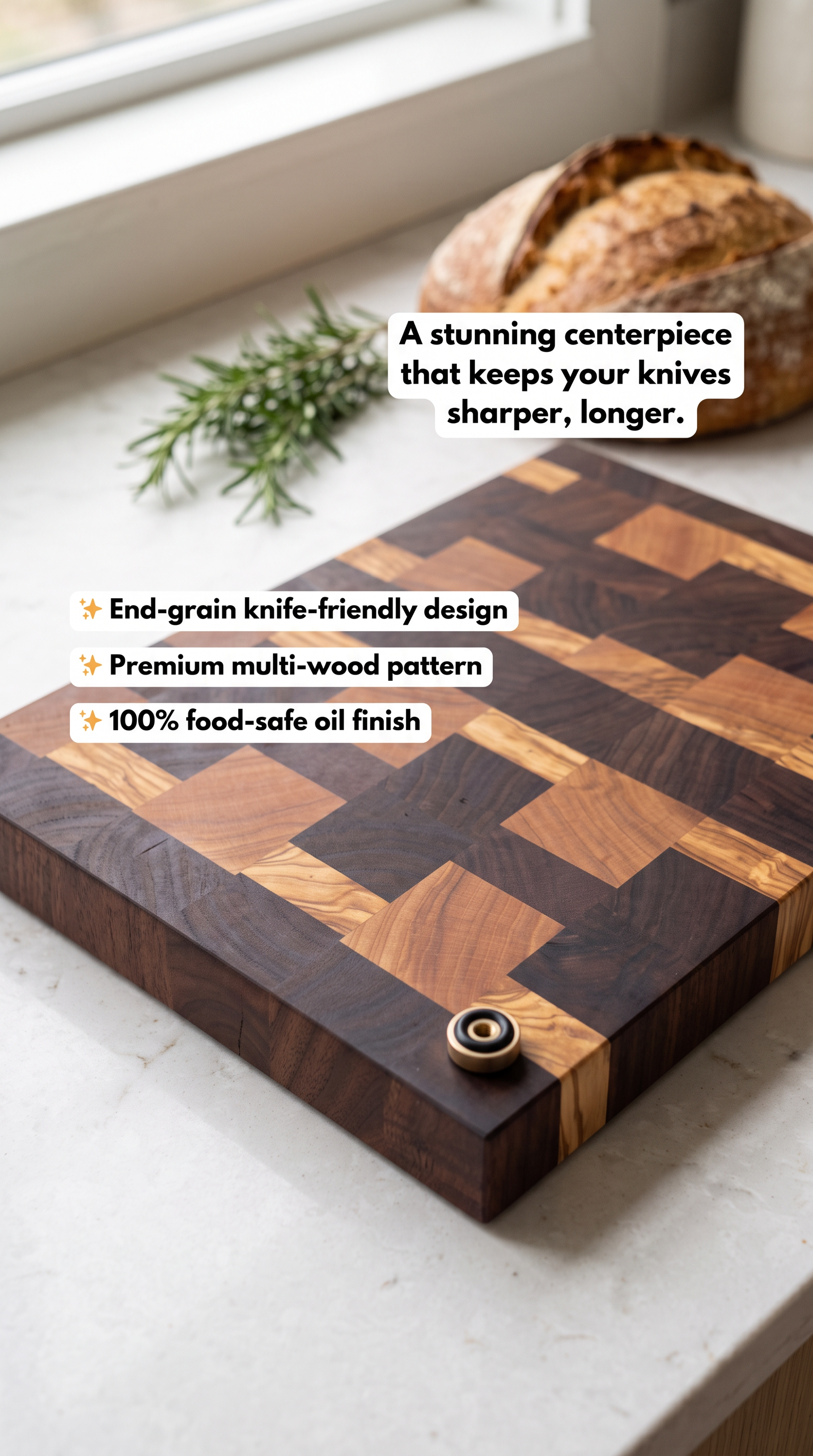 End Grain Cutting Board