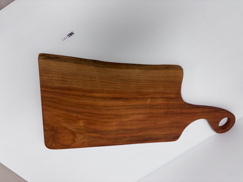 Handcrafted Cherry Wood Charcuterie Board | One-of-a-Kind