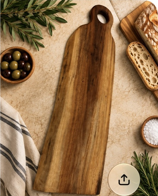 Handcrafted Walnut Wood Charcuterie Board | One-of-a-Kind