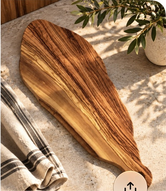 Handcrafted Olivewood Charcuterie Board | One-of-a-Kind