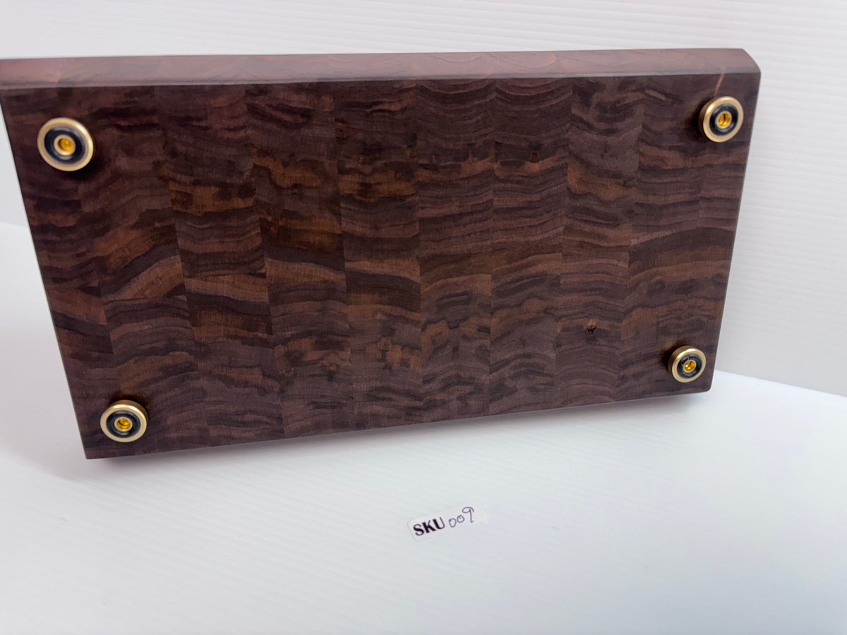 Handcrafted Walnut End-Grain Cutting Board | One-of-a-Kind