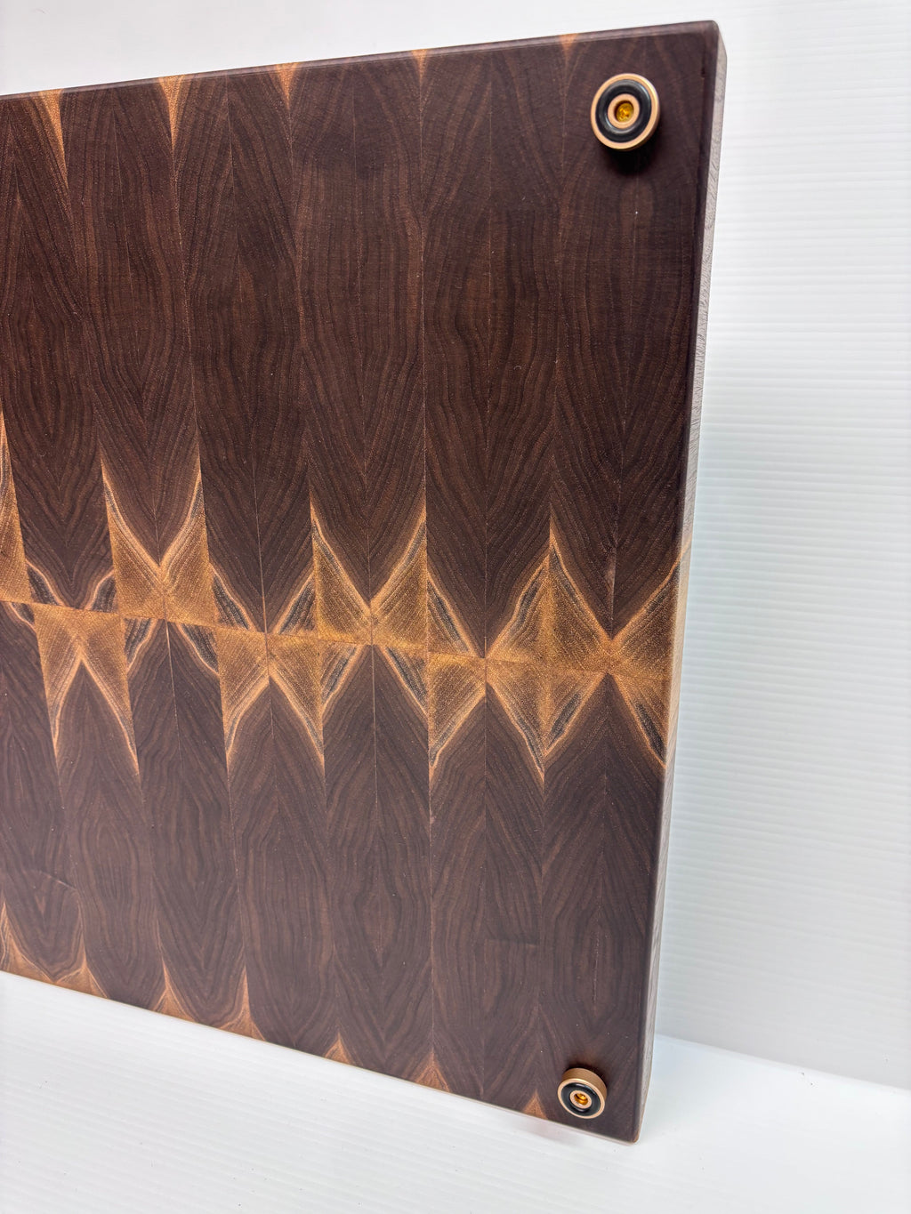 Handcrafted Large Walnut End-Grain Chopping Board | One-of-a-Kind