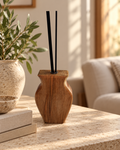 Handcrafted Ambrosia Maple Wooden Vase | Rustic Modern Home Decor